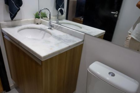 Studio à venda com 36m², 1 quarto e 1 vagaLavabo