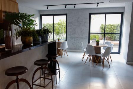 Studio à venda com 36m², 1 quarto e 1 vagaÁrea comum - Salão de festas