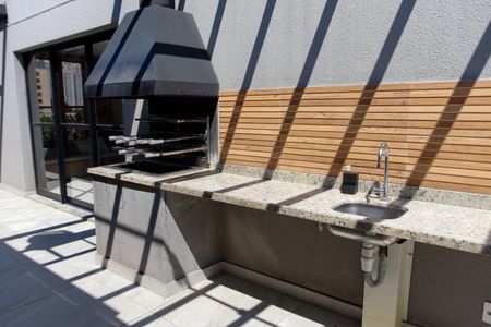 Studio à venda com 36m², 1 quarto e 1 vagaÁrea comum - Churrasqueira