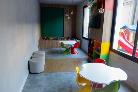 Studio à venda com 36m², 1 quarto e 1 vagaBrinquedoteca