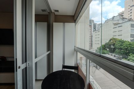 Studio para alugar com 22m², 1 quarto e sem vaga Studio para alugar com 22m², 1 quarto e sem vagaSacada