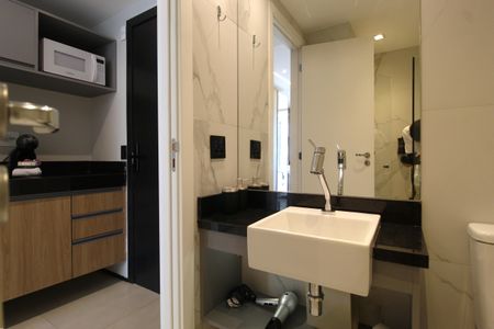 Studio para alugar com 34m², 1 quarto e sem vagaBanheiro