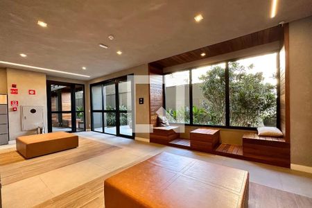 Apartamento à venda com 25m², 1 quarto e sem vaga Apartamento à venda com 25m², 1 quarto e sem vagaHall Social