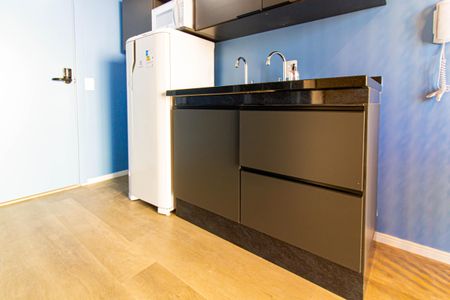 Apartamento à venda com 25m², 1 quarto e sem vaga Apartamento à venda com 25m², 1 quarto e sem vagaCozinha