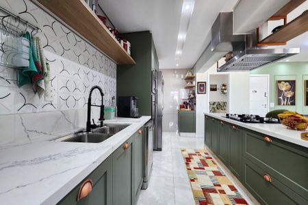 Apartamento à venda com 127m², 3 quartos e 2 vagas Apartamento à venda com 127m², 3 quartos e 2 vagasCozinha