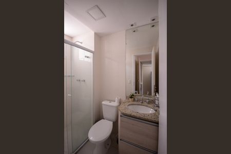 Apartamento para alugar com 65m², 2 quartos e 1 vaga Apartamento para alugar com 65m², 2 quartos e 1 vagaBanheiro do Quarto 2