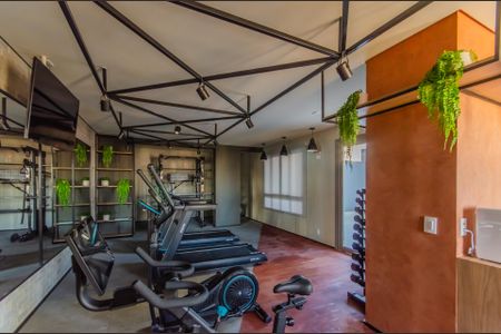 Studio para alugar com 25m², 1 quarto e sem vaga Studio para alugar com 25m², 1 quarto e sem vagaÁrea comum - Academia