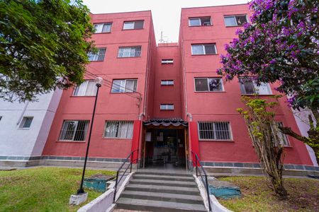 Apartamento à venda com 55m², 2 quartos e 1 vagaFachada do bloco