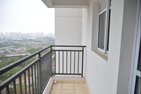 Varanda da Sala de apartamento à venda com 2 quartos, 58m² em Utinga, Santo André