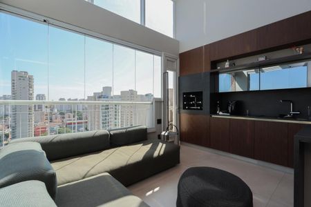 Apartamento à venda com 90m², 1 quarto e 2 vagas Apartamento à venda com 90m², 1 quarto e 2 vagasVaranda gourmet