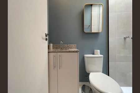 Casa para alugar com 91m², 2 quartos e 1 vaga Casa para alugar com 91m², 2 quartos e 1 vagaBanheiro Social