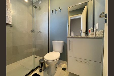 Casa para alugar com 91m², 2 quartos e 1 vaga Casa para alugar com 91m², 2 quartos e 1 vagaBanheiro da Suíte