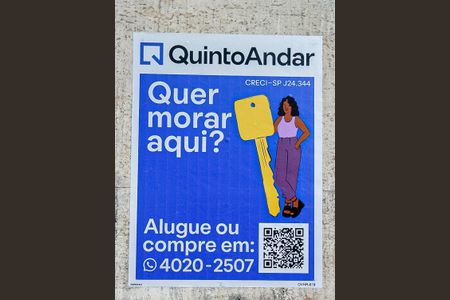 Apartamento à venda com 42m², 1 quarto e sem vagaPlaca Quinto Andar