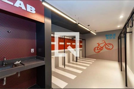 Studio para alugar com 27m², 1 quarto e sem vagaBicicletário