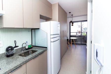 Studio para alugar com 27m², 1 quarto e sem vagaCozinha