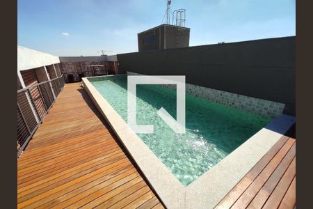 Studio para alugar com 27m², 1 quarto e sem vagaPiscina