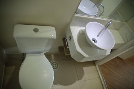 Apartamento para alugar com 92m², 3 quartos e 2 vagasBanheiro de Serviço