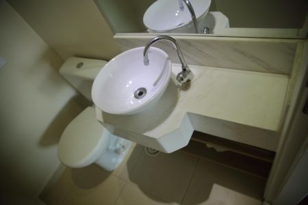 Apartamento para alugar com 92m², 3 quartos e 2 vagasBanheiro de Serviço