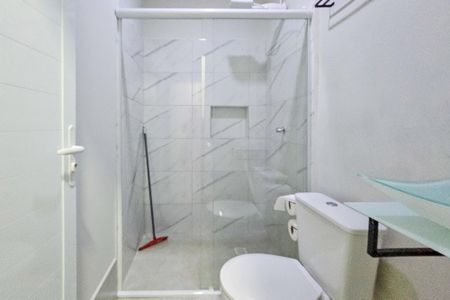 Studio para alugar com 36m², 1 quarto e sem vaga Studio para alugar com 36m², 1 quarto e sem vagaBanheiro