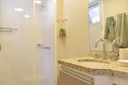 Apartamento para alugar com 38m², 1 quarto e sem vagaBanheiro da Suíte