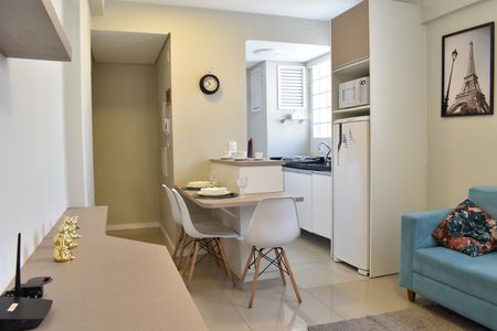 Apartamento para alugar com 38m², 1 quarto e sem vagaSala