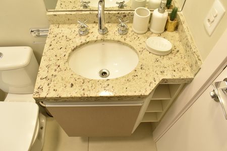 Apartamento para alugar com 38m², 1 quarto e sem vagaBanheiro da Suíte