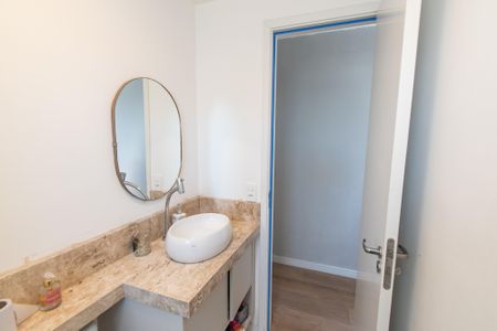 Apartamento à venda com 66m², 3 quartos e 2 vagasBanheiro da suíte