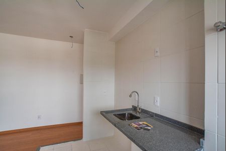 Apartamento à venda com 55m², 2 quartos e 1 vagaCozinha e Área de Serviço
