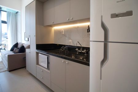 Studio para alugar com 28m², 1 quarto e sem vagaCozinha
