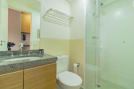 Studio para alugar com 20m², 1 quarto e sem vaga Studio para alugar com 20m², 1 quarto e sem vagaBanheiro