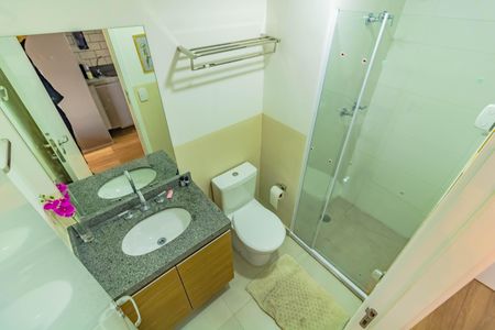 Studio para alugar com 20m², 1 quarto e sem vaga Studio para alugar com 20m², 1 quarto e sem vagaBanheiro