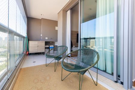 Apartamento à venda com 55m², 1 quarto e 1 vagaVaranda