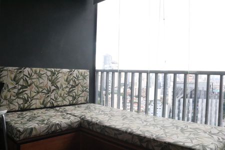 Apartamento para alugar com 25m², 1 quarto e sem vagaVaranda