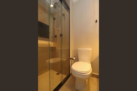 Studio para alugar com 25m², 1 quarto e sem vaga Studio para alugar com 25m², 1 quarto e sem vagaBanheiro