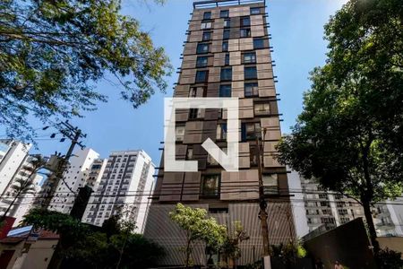 Studio à venda com 49m², 1 quarto e 1 vagaFachada