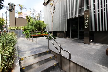 Studio à venda com 49m², 1 quarto e 1 vagaFachada