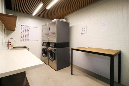Studio à venda com 49m², 1 quarto e 1 vagaLavanderia