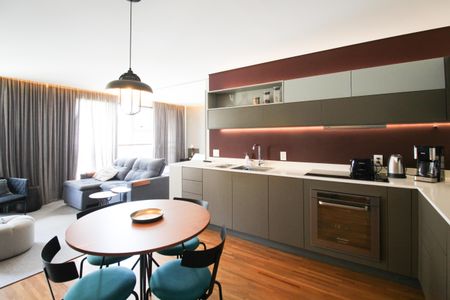 Studio à venda com 49m², 1 quarto e 1 vagaCozinha