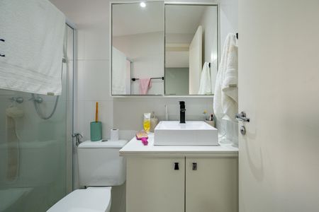 Apartamento para alugar com 110m², 3 quartos e 3 vagasBanheiro da Suíte 1