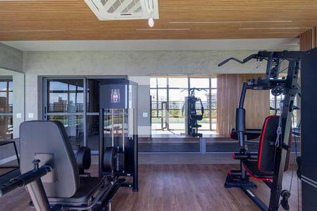 Apartamento à venda com 64m², 2 quartos e 2 vagas Apartamento à venda com 64m², 2 quartos e 2 vagasÁrea comum - Academia