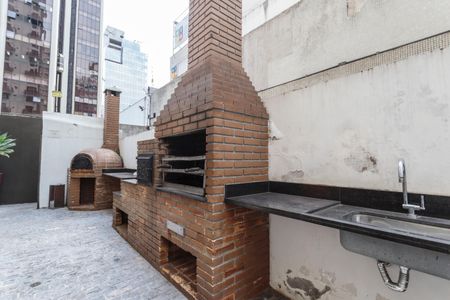 Apartamento para alugar com 52m², 1 quarto e 1 vaga Apartamento para alugar com 52m², 1 quarto e 1 vagaÁrea comum - Churrasqueira