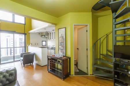 Apartamento para alugar com 52m², 1 quarto e 1 vaga Apartamento para alugar com 52m², 1 quarto e 1 vagaSala