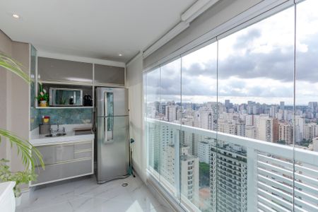 Studio à venda com 33m², 1 quarto e 1 vagaVaranda/Cozinha