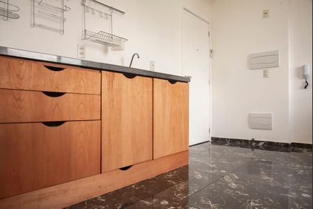 Studio à venda com 31m², 1 quarto e sem vagaCozinha