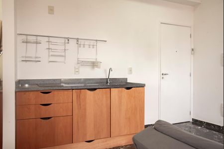 Studio à venda com 31m², 1 quarto e sem vagaCozinha