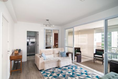 Sala de apartamento à venda com 3 quartos, 123m² em Consolação, São Paulo