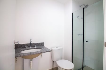 Studio à venda com 27m², 1 quarto e sem vaga Studio à venda com 27m², 1 quarto e sem vagaBanheiro
