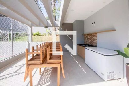Apartamento à venda com 34m², 2 quartos e sem vagaChurrasqueira