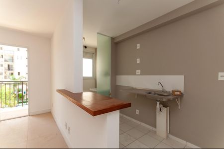 Apartamento à venda com 53m², 2 quartos e 1 vagaCozinha Americana