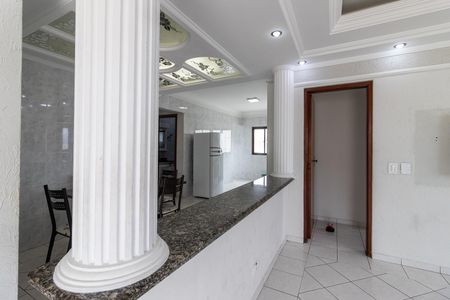 Sala de apartamento para alugar com 3 quartos, 200m² em Nova Mirim, Praia Grande
